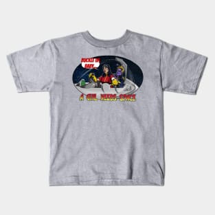 Girls are Starfighters too! Kids T-Shirt